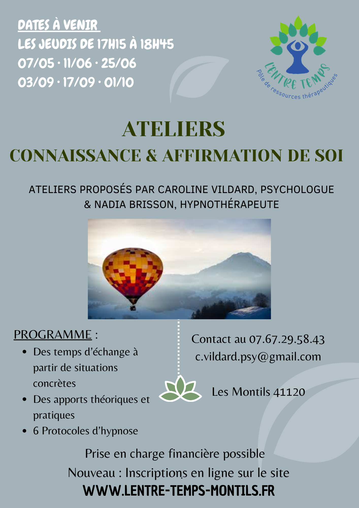 Atelier 'connaissance et affirmation de soi'