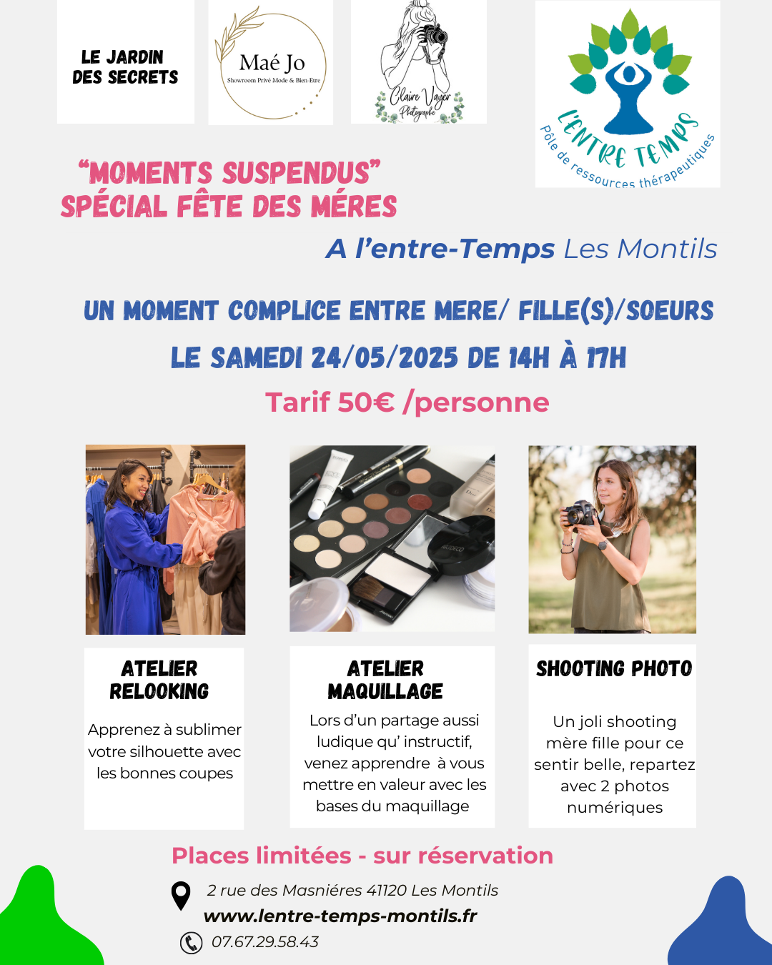 moment suspendu 'spécial fêtes des mères'