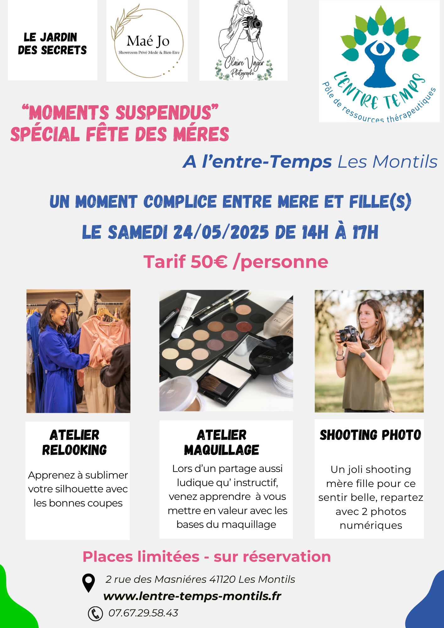 moment suspendu 'spécial fêtes des mères'
